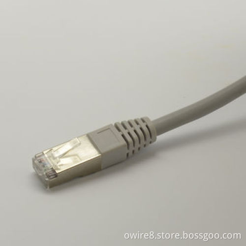 Cat5e shield patch cord cable with LSZH jacketNew